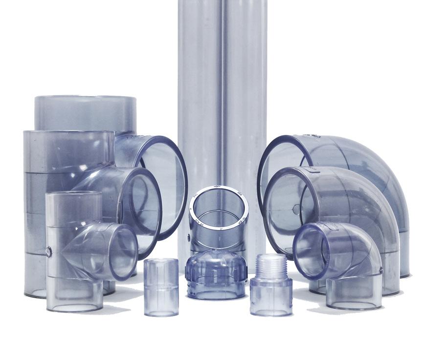GF s Harvel Clear Schedule 40 and 80 Rigid PVC Piping Systems GF Piping Systems Harvel Clear rigid PVC pipe and fittings provide a versatile, cost-effective alternative for many piping applications,