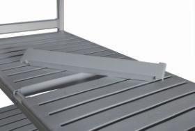dishwasher proof shelf slats Temperature resistance range is - 30 C to +90 C *Note: Load capacity based on static units. Load capacities may vary according to design.