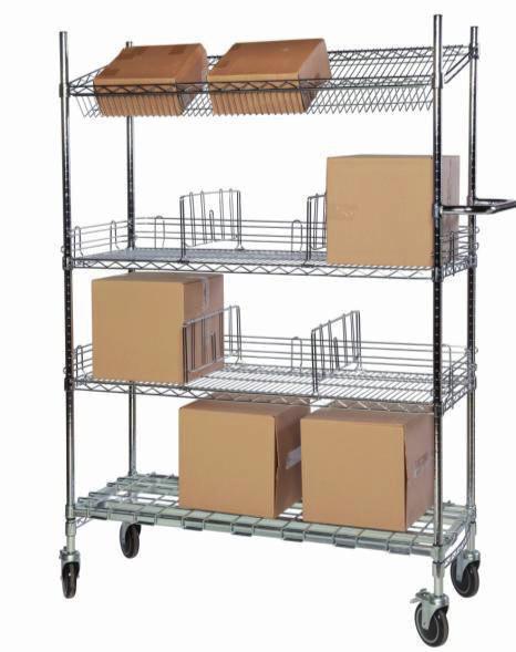 ESD SAFE ORDER PICKING TROLLEYS Upgrade Available ORDER PICKING TROLLEYS Order Picking Trolleys It is essential to have the right equipment when picking products in a warehouse or