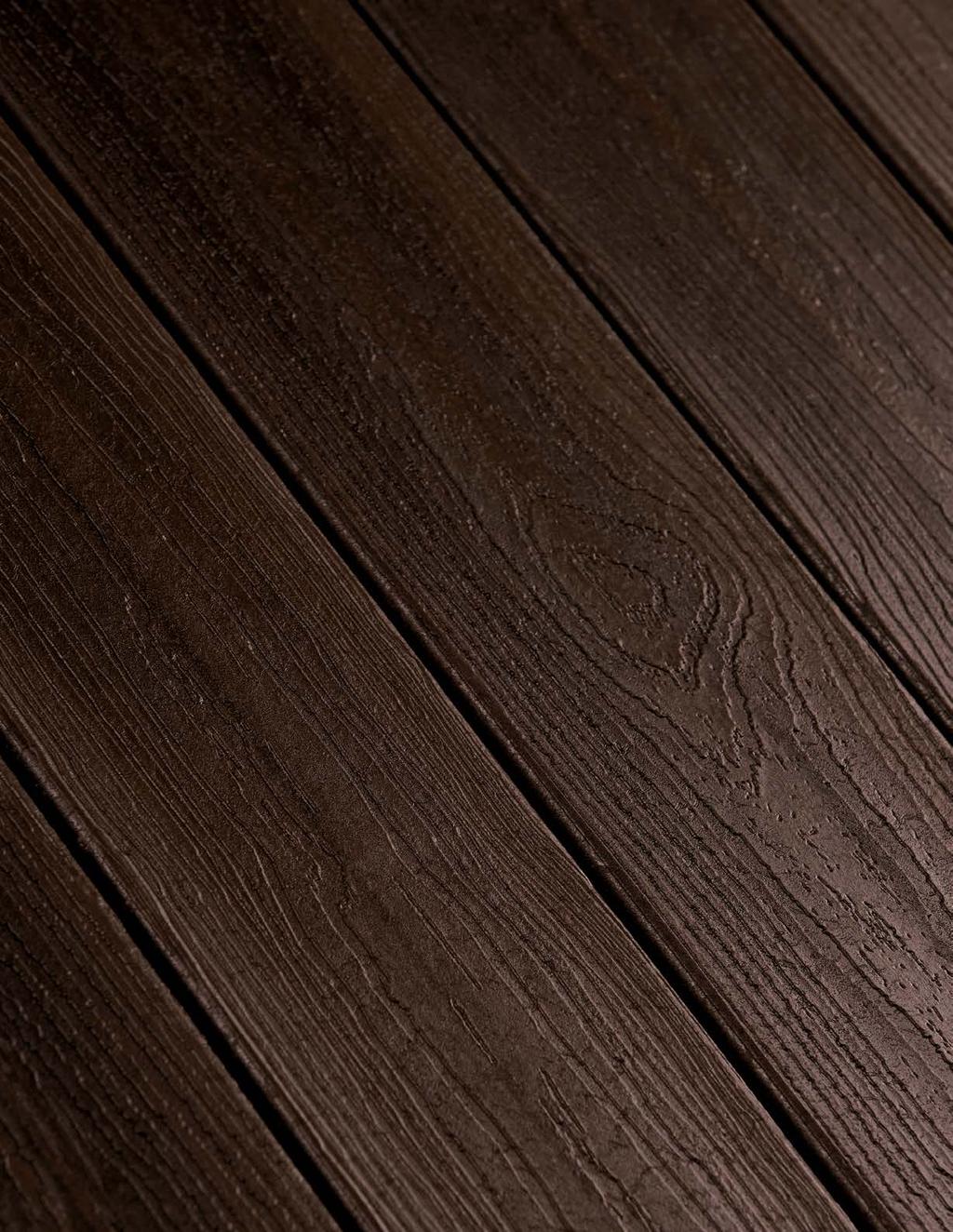 Envision s compression molding process creates the T.R.U.E. look of real wood with natural colors, random patterns and unique grain beauty.
