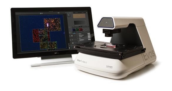 Cell imaging Cellular and tissue staining for protein localization The Invitrogen EVOS FL Auto 2 Imaging System with optional Onstage Incubator is designed to eliminate the complexities of long-term