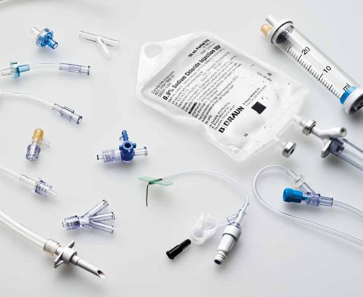 COMPLETE FLUID ADMINISTRATION CAPABILITIES We design and produce an extensive range of standard and custom fluid administration products to meet a variety of needs.