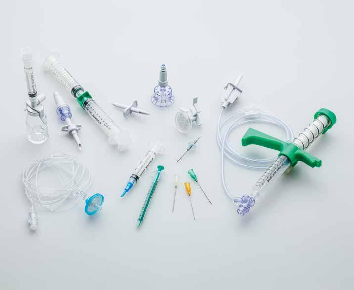 YOUR SINGLE ADMIXTURE SOURCE We can fully support all your admixture requirements. Our deep and broad product line includes bags not made with DEHP and PVC, as well as needle-free devices.