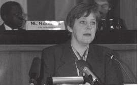 Angela Merkel, current Chancellor of Germany, attended the 2nd Municipal Leaders Summit on Climate Change - convened by ICLEI - on 23-24 March 1995 in her then capacity as the COP President pushed