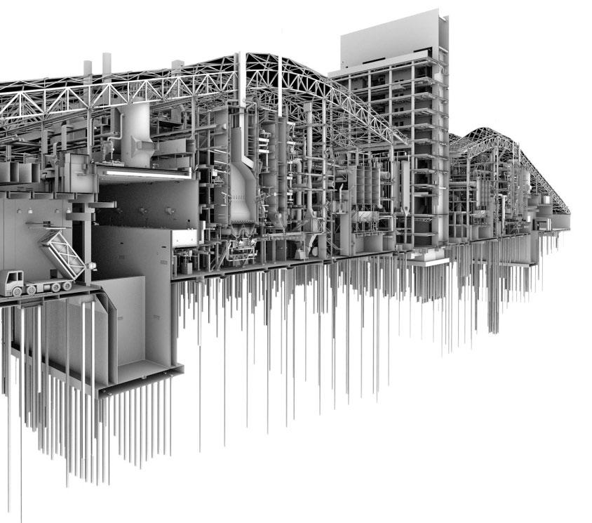 People Image: Section of a Federated BIM in interactive free-to-view software (Source: Arup) The use of BIM processes can be very fulfilling.
