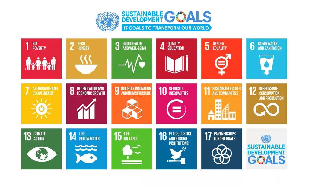17 Sustainable Development Goals (SDG) SDG theme: Leaving No One Behind The United Nations
