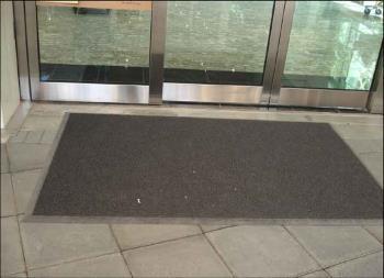 Entryway systems: Use entryway systems 10 feet long at all regular entrances Filtration: In
