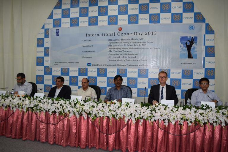 Observance of International Ozone Day 2015 Introduction: The International Ozone Day 2015 was observed throughout Bangladesh on 16 September 2015 with due importance as per decision of the United