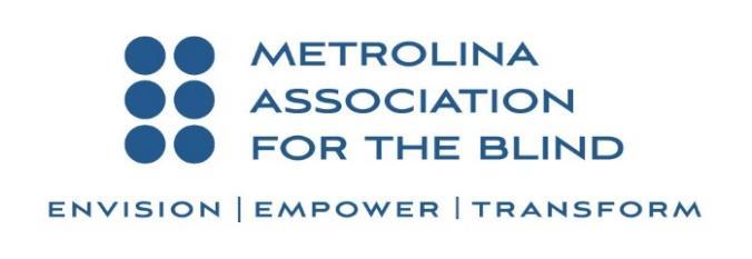 Position Profile President & CEO Metrolina Association for the Blind Charlotte, NC The Position: President & CEO Metrolina Association for the Blind (MAB) seeks a dynamic, visionary leader to serve