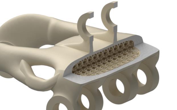 Generative Design for Additive Manufacturing Lattice Lightweight components and structural
