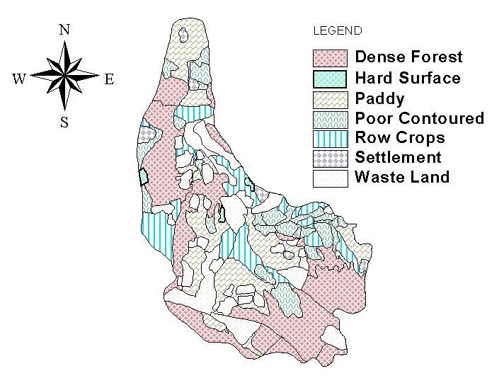 Fig.1 Land use/land cover present in the