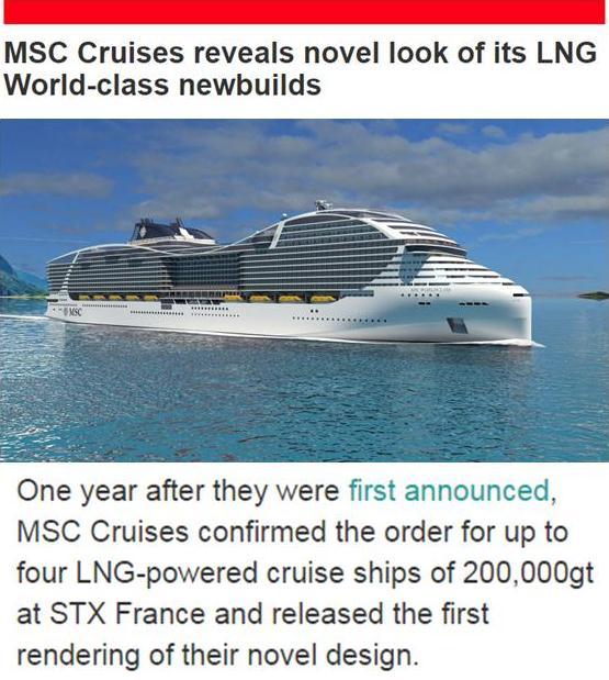 LNG as fuel market in year 2017 The tipping point Seatrade, 31st May 2017 CMA CGM News, 7th November 2017 World Innovation: CMA CGM is the first shipping company to choose liquefied natural gas for