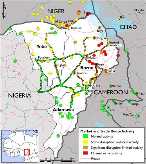 Market Functioning in Northeast Nigeria (April 2018) Figure 9.