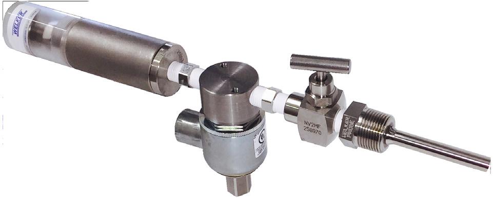 actuation 316/316L Stainless Steel, Viton, Fluorotrel, PTFE 2160 psig MAOP @ -20 F to 200 F Piston-Operated micropump 0.