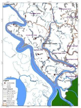 4. Kapotakkho River (SW 9) The origin of Kapotakkho River is from Jessore district s Bhairob River. River Kapotakkho is one of the main water resources system located in the south western region.