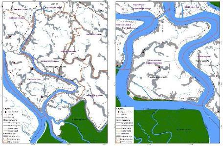 RIVER ASSESSMENT 4.1. Kholpetua River (SW 23) Kholpetua is a major river insouth-western coastal region. The River has three distinct physical setting Fresh water, brackish and saline zone.