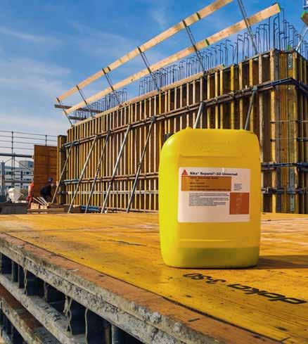 APPLICATION All Sika Separol mould release agents should be applied on dry and clean formwork surfaces, because any dirt or moisture on the formwork surface will have an extremely negative impact on