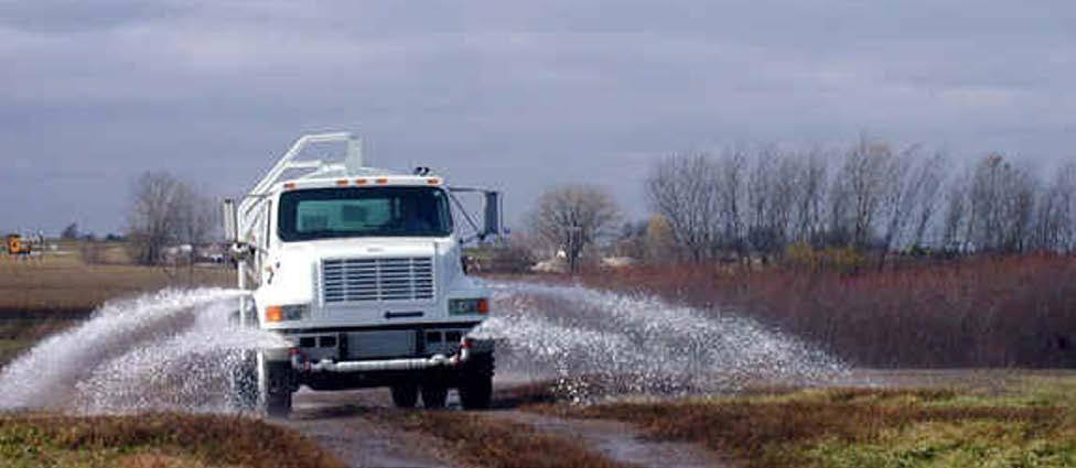A6.1 Dust Control at Disturbed Land Areas and Unpaved Roadways and Parking Lots Description of Pollutant Sources: Dust can cause air and water pollution problems particularly at demolition sites,