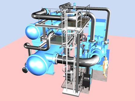 LARGE TWO STAGE CENTRIFUGAL HEAT PUMPS District heating A2A Milano, Italy for Famagosta and Canavese Operating only during heating