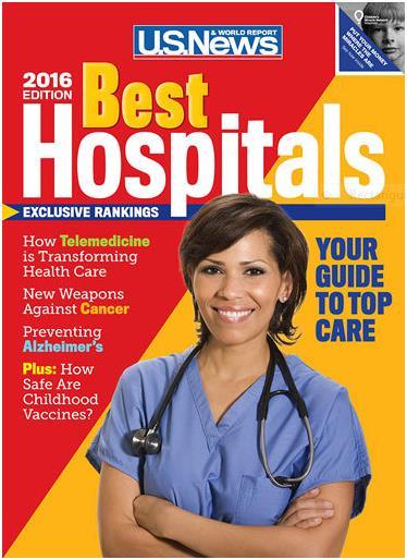 News and World Report as a top hospital system for 21 consecutive years Goal of having 8 in