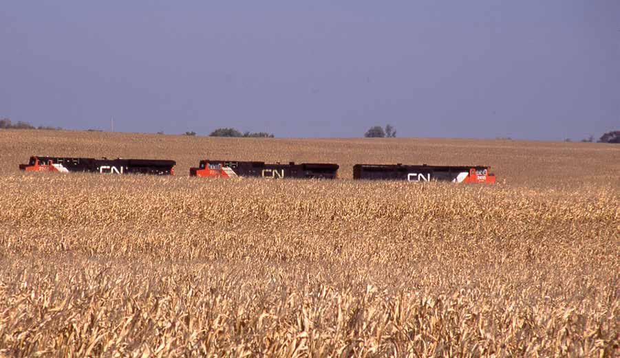 Grain Service Plan for Western Canada applies Precision Railroad principles to grain car deliveries so that cars arrive at specific elevators on scheduled days every week, resulting in a fundamental