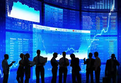 The buying and selling of shares is usually handled by stockbrokers.