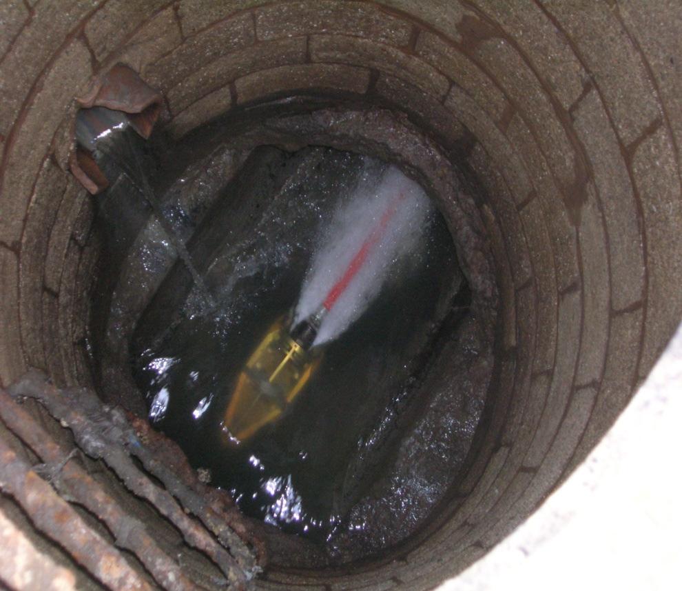 Sewer Cleaning Performed in preparation for sewer televising inspections Typically
