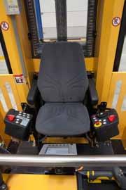 Safety and ergonomics, at the driver s office In the Atlet Ergo Stacker Picker, performance and safety are inextricably linked.
