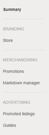 GETTING STARTED Accessing Promotions with SellerHub Click on the marketing tab within Seller Hub Find Promotions in the