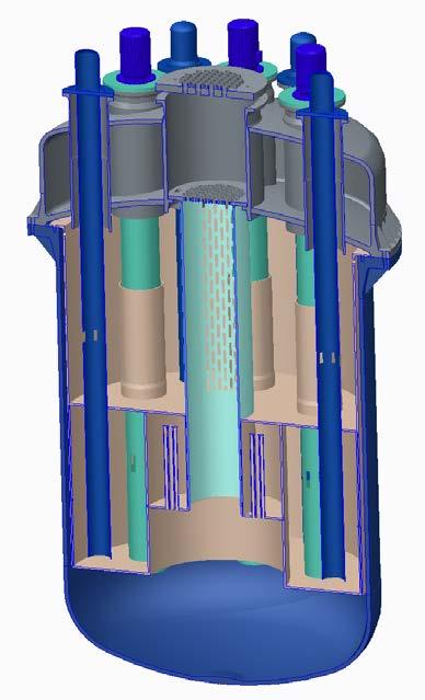 MYRRHA reactor design update Four MYRRHA primary system design options investigated to reduce the dimension of the reactor vessel (& associated cost) Option Reactor type Description 0 Pool Updated
