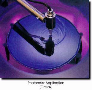 Photoresist Coating Processes photoresist field oxide p- epi p+ substrate Photoresists Negative Photoresist * Positive Photoresist * Other Ancillary Materials (Liquids) Edge Bead Removers *