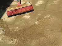 Sand left overnight or longer can become unleveled or wet. 4. Lay Pavers Lay pavers in your desired pattern. Start laying pavers outward in a staggered pattern.