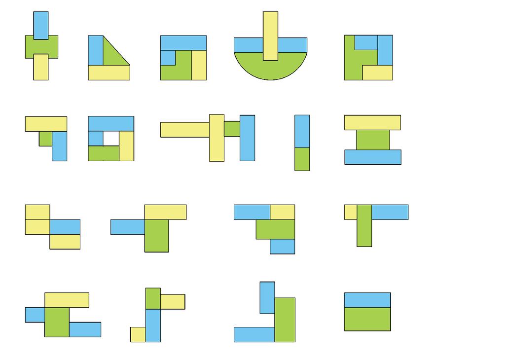 Example configurations of basic spaces