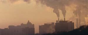 Particulates released d into the air largely a result of s sources a nearly u urban pollutant.