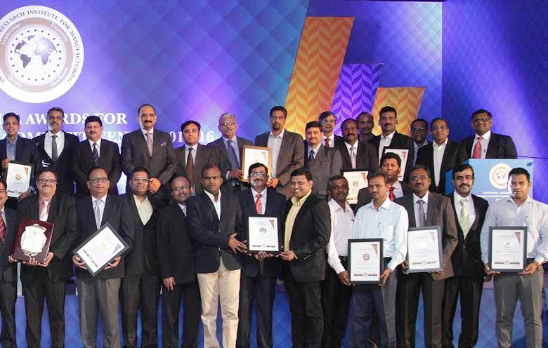 National Awards for Manufacturing Competitiveness - Awards Ceremony The awards ceremony for the National Awards for Manufacturing Competitiveness would be one among the most prestigious industry