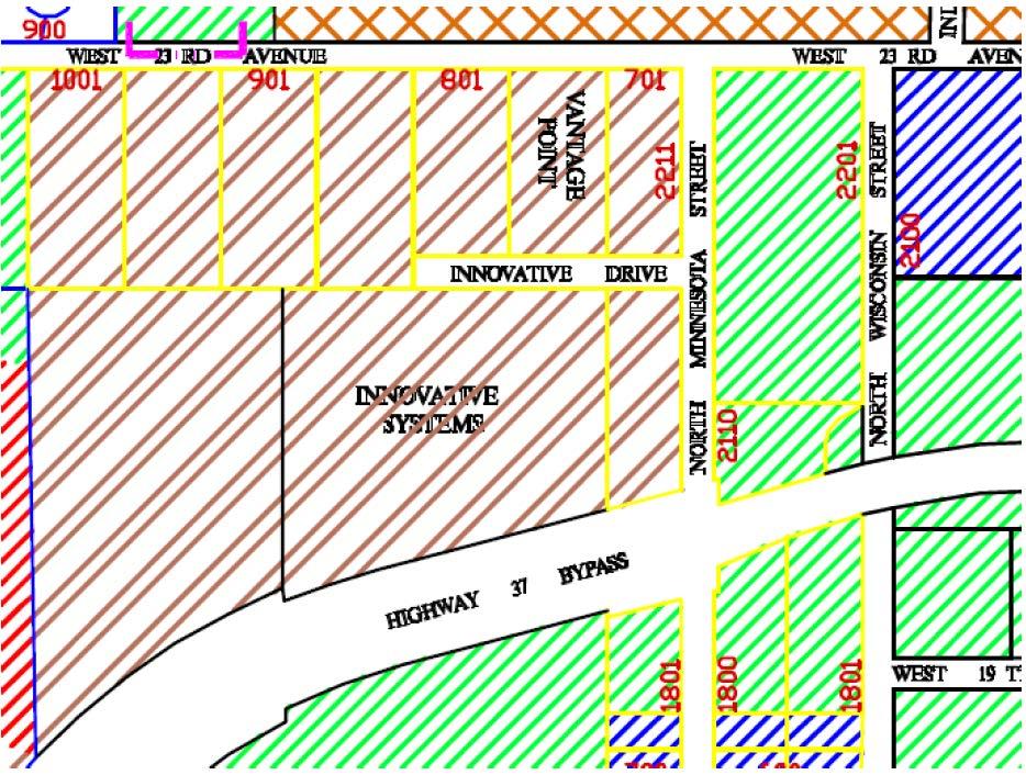 Attachment 4 Zoning Change Map for City of Mitchell Tax
