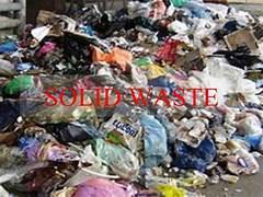 Solid waste is