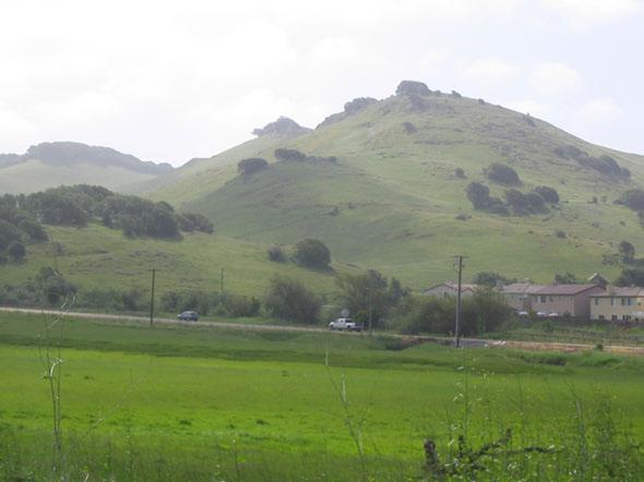 Existing Views Views to the adjacent hills and across the