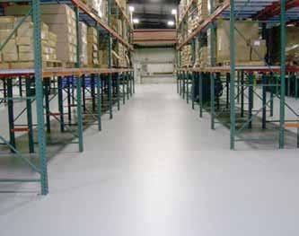 seamless, decorative, hard wearing, chemical resistant, methyl methacrylate (MMA) flooring system with color flakes, designed to be ready for