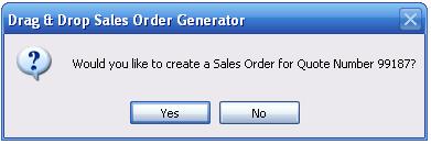 Once the desired sales order is selected and retrieved, the COPY pushbutton found on the bottom of the screen can be activated. The Copy Sales Order pop-up displayed below is automatically retrieved.