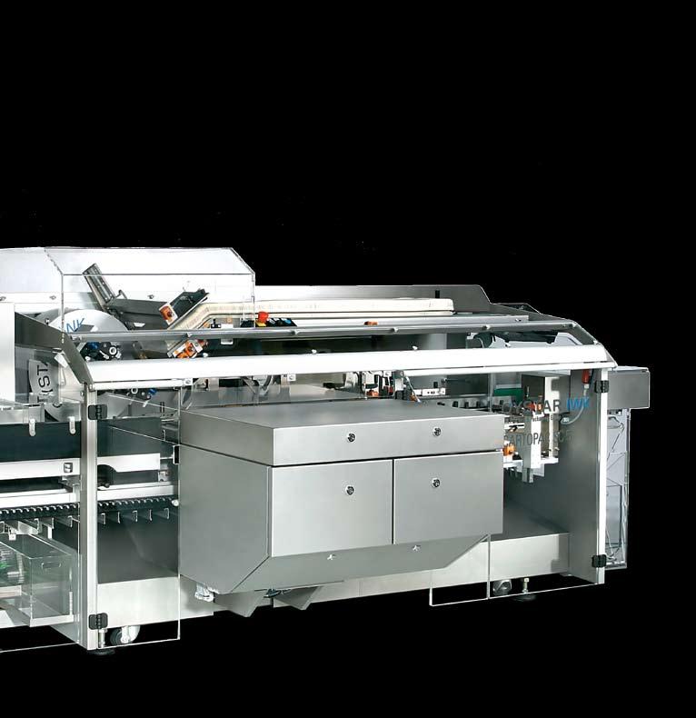 Oystar IWK technology a guarantee for being on the safe side The continuous and intermittent cartoning machine generation meets with your requirements The SC/SI 5 machine series was specifically