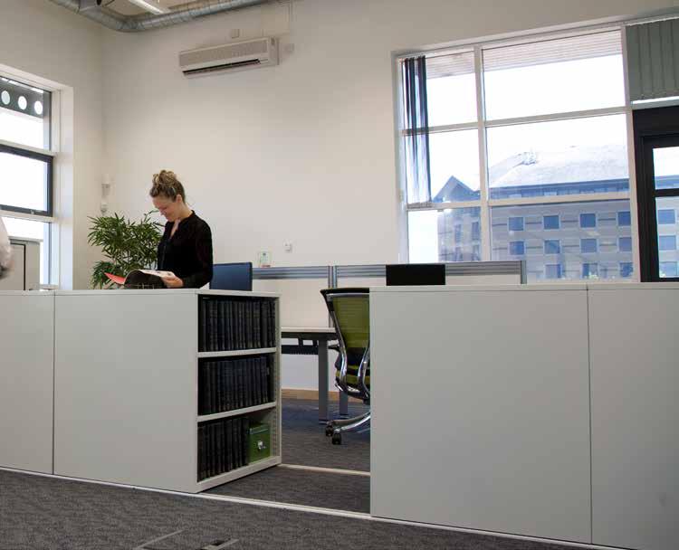 The use of storage is not the only consideration when redesigning a space or relocating, the use of the files