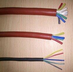 Silicone rubber insulated wires & cables (Heat resistant): Construction: Single core cables: Silicone rubber insulated: 0.5 Sq mm to 300 Sq mm.