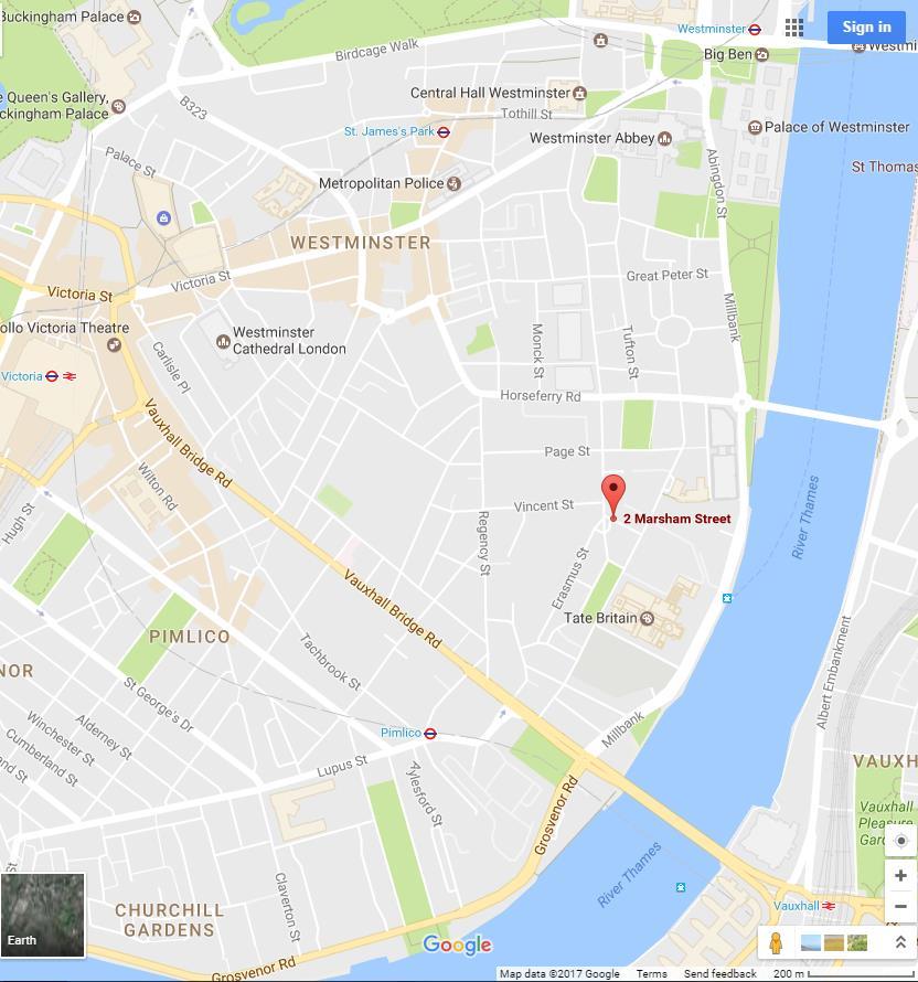 LOCATION 2 Marsham Street, London SW1P 4DF DCLG is based at 2 Marsham Street which is in the heart of Central London.