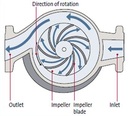 Pump type Pump type can include: Displacement pump Impeller pump, e.g.