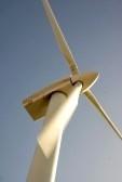 WIND POWER Wind turbines convert kinetic energy of wind into electricity.