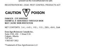 Pesticide Label Trade name of the product Use category