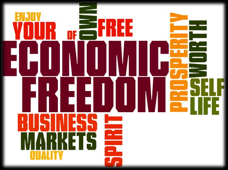 What are examples of economic freedom that we have?