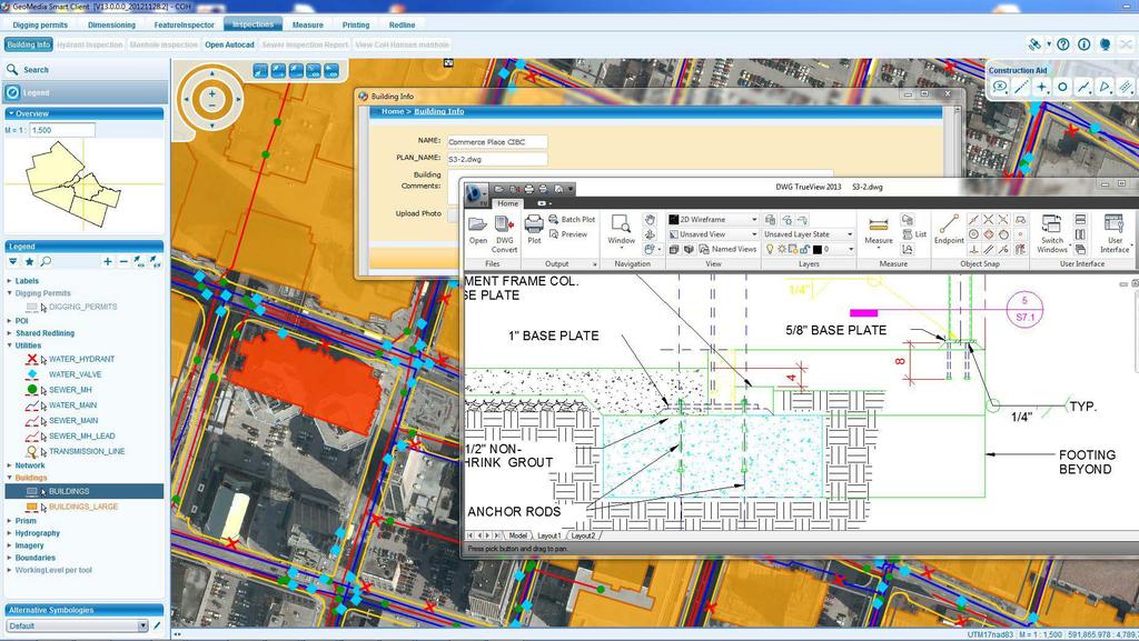 Workflows: Inspecting Buildings with Drawings Data courtesy of the