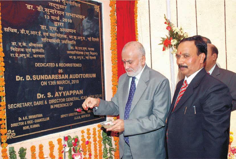 This state of the art auditorium was rechristened as Dr.